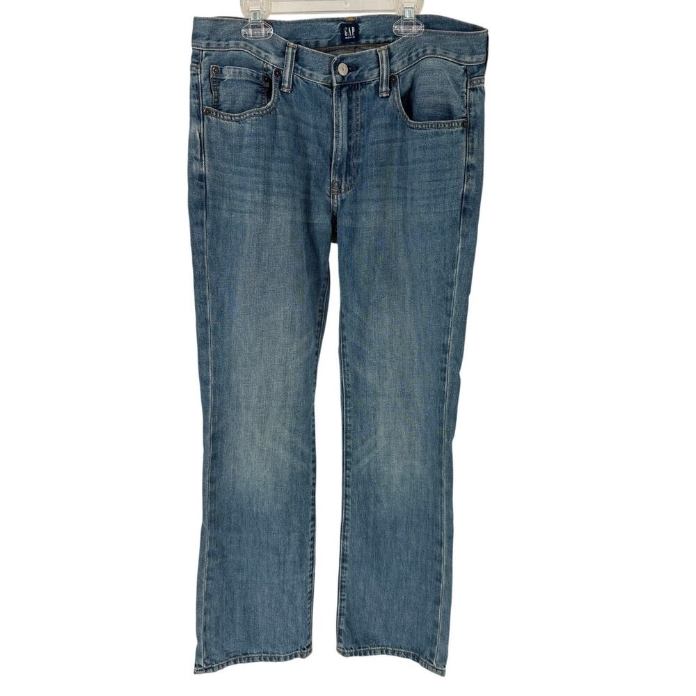Gap Denim Jeans Mens 31x30 Boot Cut Classic Medium Wash